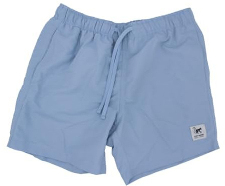 Surf Monkey Quick-Dry Badbyxor för män - Volley Short för simning, Blå, L