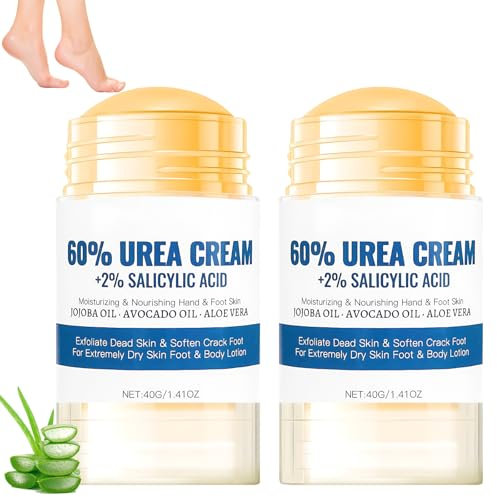 Vibbang 2Stück Hydrating and Anti-Cracking Fußcreme, Fußcreme Trockene Füße, Feuchtigkeitsspendende und Anti-Riss-Fußcreme, Fußpflegecreme Lindert Extreme Trockenheit und Rissbildung der Füße