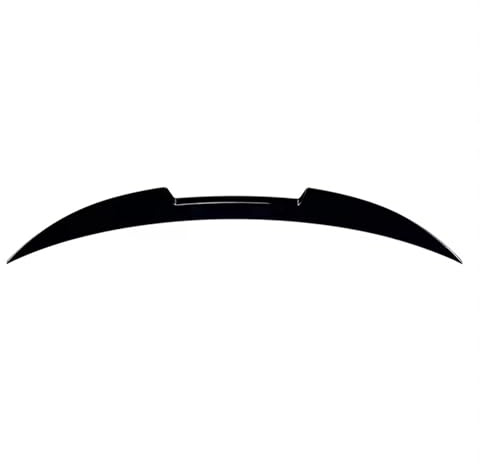 ZPMPGOLOZB Für B&MW 5 Serie E60 M4 2004-2010 Heckspoilerlippe Heckflügel Kofferraum-Spoiler-körperdekorationszubehör Auto Heckspoiler Spoiler Spoilerlippe(Glossy Black)