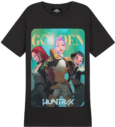 KPop Demon Hunters flickors T-shirt (förpackning med 1), 7-8 år