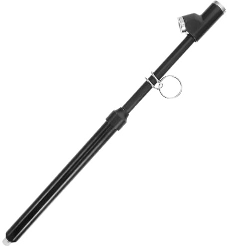 Luxshiny Dual Head Tire Pressure Gauge Pencil Tyre Pressure Tester Stainless Steel Portable for Automotive and Semi Truck Use