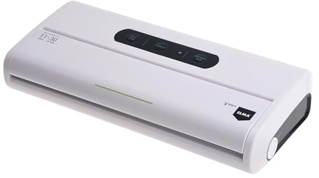 Elma Maquina Envasar Al Vacio V-start para Envasar Alimentos al Vacío de Uso Doméstico | Barra de sellado 30cm | 34x15x7cm, 175W