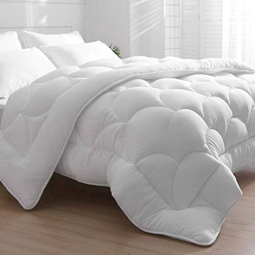 rejuvopedic King 10.5 tog Microfibre Duvets Quilts With Cloud Shaped Stitching - Extra Bouncy Filling- And Brushed Outer Fabric