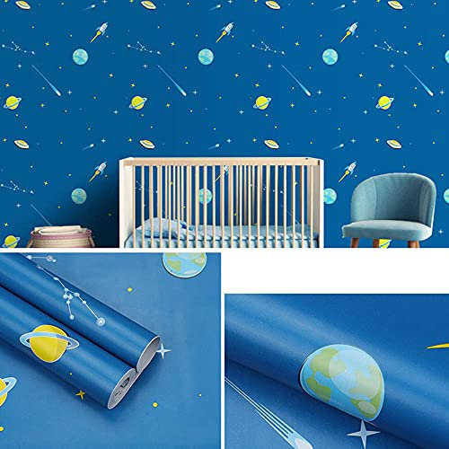 CYN Klebefolie Muster, Tapete Selbstklebende Wandpapier Schlafsaal Cartoon PVC wasserdichte Instant Aufkleber Warm Hintergrund Wandaufkleber-Q-14_60cm × 10m