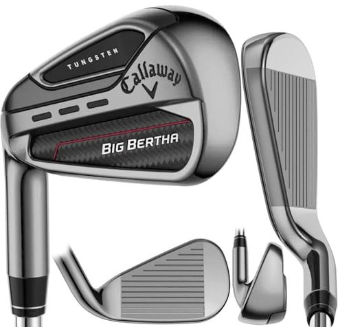 Callaway Herren CG IR Big Bertha 23 Golfschläger-Set, Schwarz und Rot
