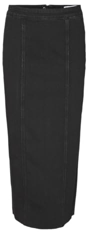 Vero Moda VMMEDUSA HW 7/8 VI185 Boo, Denim Nero, X-Small