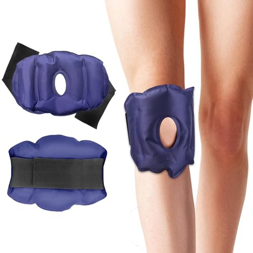 ZOCONE Cuscinetti refrigeranti per ginocchia, riutilizzabili, per il raffreddamento, per alleviare il dolore al ginocchio, per il ginocchio, per lo sport, per il ginocchio, per il gonfiore