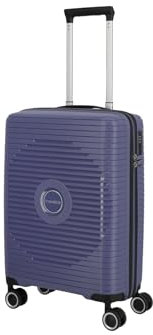 Travelite Hartschalen Handgepäck Koffer, 4 Rollen, ORBITA, Bordtrolley mit bruchsicherer Schale und praktischer Inneneinteilung, TSA Schloss, 55 cm, 37 Liter