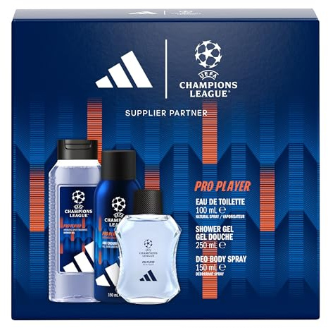 ADIDAS UEFA 12 EDT 100 + SG250 +BS150