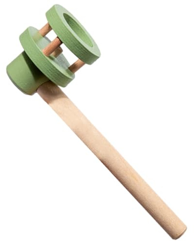 Kisangel Wooden Blowing Ball Toy for Boys and Girls Floating Fun Game Educational Blowing Toy for Birthday Party Favor