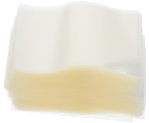 DIYEAH Pellicola Termoretraibile Facile da Usare Beige in Pvc per Bottiglie 400 Pezzi Funzione Sigillatura per Confezionamento e Protezione