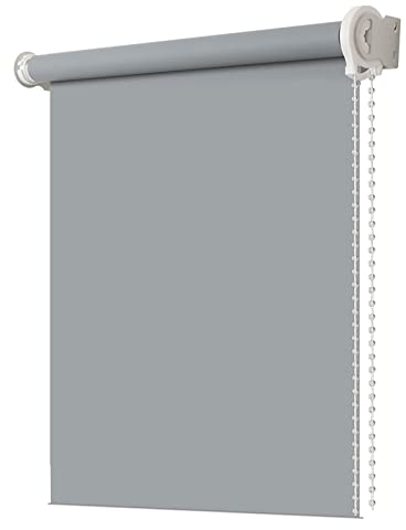 Verdunkelungsrollo, Fenster Seitenzugrollo, Lichtreflektion Energiesparend Tageslicht Rollo, Alle Montage Teile Inclusive für Büro Wohnzimmer Anpassbar-1.55x2m/61x78.7in