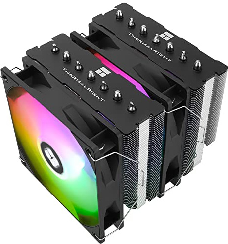 Thermalright Phantom Spirit 120SE ARGB CPU Air Cooler, 7 Heat pipes CPU Cooler,Dual 120mm TL-C12B-S V2 PWM Fans, AGHP 4.0 Technology,for AM4/AM5/Intel lga1851/1700/1150/1151/1200, PC Cooling