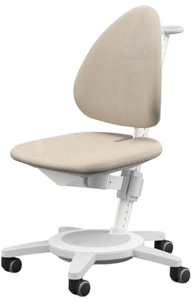 Moll Maximo Kinderschreibtischstuhl | mitwachsend & ergonomisch mit individuell Verstellbarer Sitzfläche und Rückenlehne | Drehstuhl ideal für Schulkinder | langlebig & hochwertig | Made in Germany