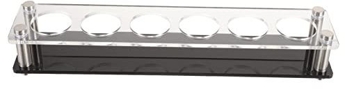 PRETYZOOM 3pcs Shot Display Holder Acrylic Cup Tray Serving Platters for Parties