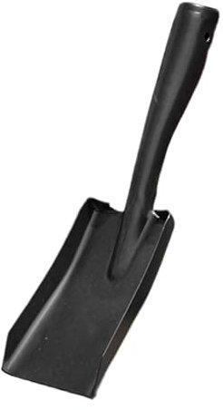 Pala da giardinaggio – Pala da spiaggia | Attrezzi da giardino in metallo resistente | Pala da giardino | Pala a mano con manico ergonomico, piccoli attrezzi manuali da giardinaggio