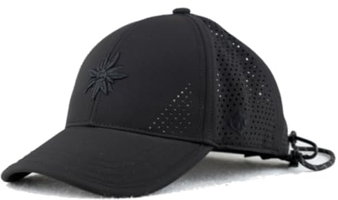 Bavarian Caps Edelweiß Outdoor V2 Schwarz Curved