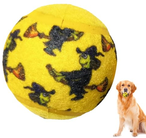 Generisch Quietschende Hundeball - Praktisch Quietsch Hüpfgummispielzeug | Interaktiver Hund Spielzeugball | Bite Proof Welpelzzähne Reinigung Spielzeug geeignet für kleine mittelgroße