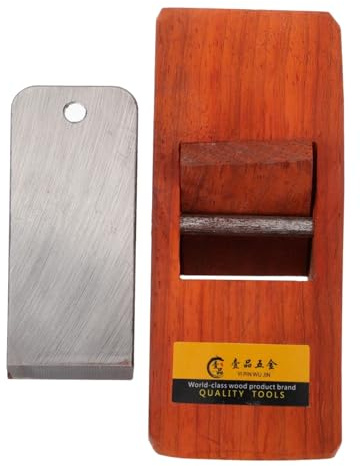 ELAYARD Rabot Manuel Mini et Outil Menuisier Portable et pour Ponçage et Finition Adapté Aux Menuisiers et Bricoleurs