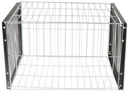 LOVIVER Jaula para Palomas, Jaula para Pollos, Suministros metálicos para pájaros pequeños, recolección automática de Palomas, gallinero para Granjas, 2 Entrada, Sin Tragaluz