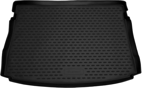 Element Kofferraummatte passend für VW Golf 7 2012-2021, 8 2019-Heute | Nicht passend für Golf VII Variant! | 100% passgenaue Antirutschmatte Auto, Gummimatte Auto, Kofferraum Schutzmatte