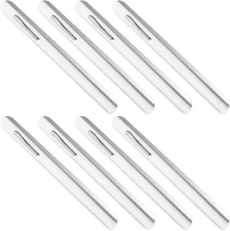 Mikikit Set 8 Pezzi Raschietti per Briciole in Acciaio Inox, Spazzatrice da Tavolo Compatta per Ristoranti e Cucine, Strumento Portatile per Pulizia Veloce di Pane e Residui Alimentari