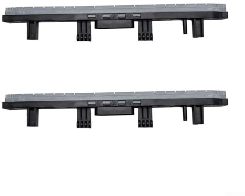 Lot de 2 bandes de raclage compatibles avec Karcher FC BR série BR 304C, conçues pour nettoyeur vapeur sur carrelage, pierre, bois, stratifié et sol en PVC