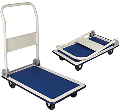 TOOLLAND - QT105 Plattformwagen, 725 cm x 475 cm x 750 cm Abmessungen, Max Tragkraft 150 kg 175947