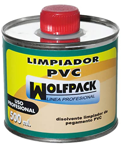 Limpiador Wolfpack Tuberias Pvc 500 ml.