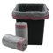 Gitany 40 L Bin Liners, 40L Grey Drawstring Bin Bags, 125 Bags, Garbage Bag
