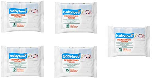 75 Stück babylove babylove Desinfektionstücher, Parfümfrei