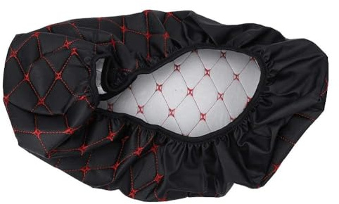 Alomejor Funda Asiento Moto,Impermeable y Protector Solar Cubierta Asiento XL protección Cuero for Motociclistas días lluviosos Viajes Largos Uso Diario