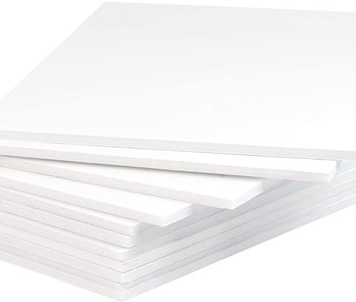 Kit de Panneaux en Polystyrène Isolation Thermique Insonorisation DIY pour Manteau Densité 10kg mc EPS100 20kg m³ (10kg/mètre cube, 100x50x1cm)