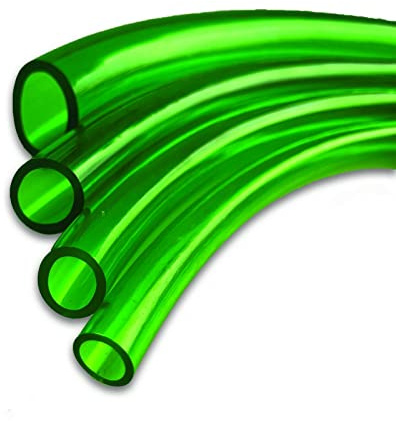 Hose Tubing Pipe for Aquarium Fish Tank Pond External Filter Airline Tube Green in Various Sizes & Tube Lengths (1m Length, 16mm/22mm)