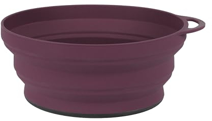 Lifeventure Ciotola pieghevole e portatile in silicone per campeggio, viaggi e attività all'aperto