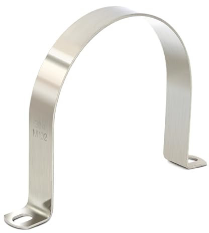 Ø 100 mm Rohrschellen Schwerlast FamlTol 4 Stk Edelstahl befestigungsschelle 2-Loch befestigungsschellen Für Abfluss Rohren befestigung