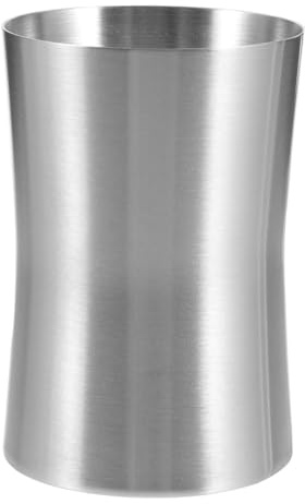 INOOMP Vaso para Enjuague Bucal Inoxidable Moderno y Multifuncional Taza Reutilizable de Viaje Ergonómica Diseño y Seguro para Almacenamiento de Cepillos de Dientes Baño