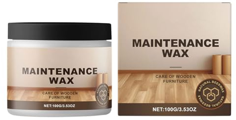 JINGLING Per Il Legno Per I Mobili,Restauratrice - Pasta Per Lucidare E Pulire - Per, I Mobili, Il Pavimento, Tavolo, Cassetto In Legno, Tagliere E Piano Di Lavoro