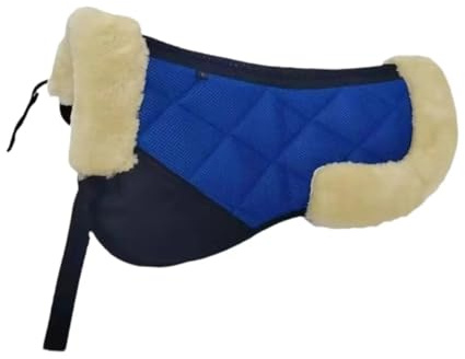 Almohadilla for silla de montar caballo, cómoda, antideslizante, acolchada, gruesa, práctica, contorneada, for equipo ecuestre Para El Lomo Del Caballo