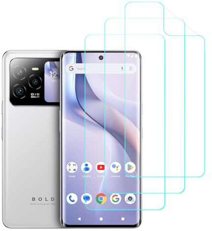Futanwei for BLU Bold N4 5G Screen Protector 6.78 [3 Pack] HD Clear Soft PET Film [Anti-Fingerprint] [Anti-Scratch] [Bubble Free] [Case Friendly] Compatible for BLU Bold N4 5G Smartphone