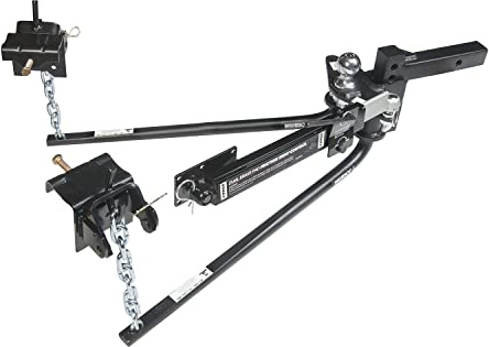 Husky 31986 Round Bar Weight Distribution Hitch Package - 600 lb. Tongue Weight Capacity