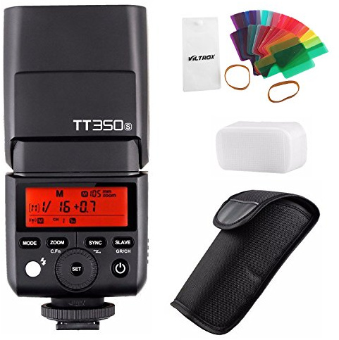 GODOX TT350S TTL Camera Flash GN36 1/8000s HSS Mini Flash Speedlight for Sony Mirrorless Cameras (TT350S)