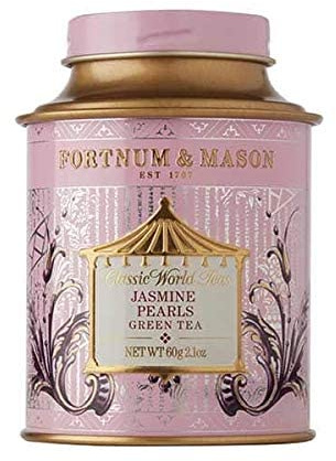 Fortnum and Mason, Jasmine Pearls teburk med lösa blad, 60 g