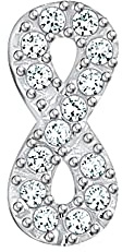 Thomas Sabo Einzel Ohrstecker Infinity 925 Sterling Silber H2216