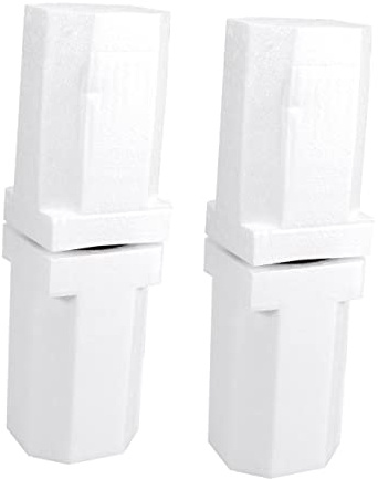STOBOK 2 Stück Weinversandkarton Schaumstoff Verpackungsblöcke Für 2 Weinflaschen Leichter Flaschenschaum Versender Sicherer Versand Für Breite Flaschen 35.50 X 10.80 X 10.20 Cm