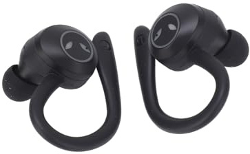 Écouteurs Bluetooth étanches Stéréo Antibruit écouteurs sans Fil avec Micro Oreillette pour Les Voyages Sportifs (Noir)