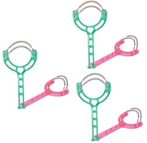 Beavorty 6stücke Gesichtshaarentferner Handheld Spring Epilierer Für Schnelle Und Sanfte Haarentfernung Für Damen Einfach Der Anwendung Mit Dualer Federtechnologie Zufällige Muster