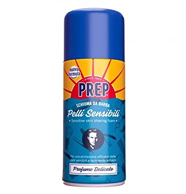 Prep Rasierschaum für empfindliche Haut, 12 Stück, 300 ml
