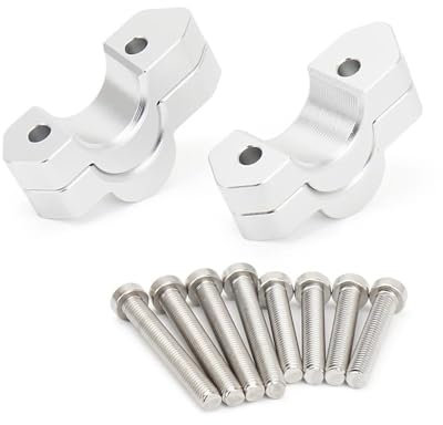PPWIALL Mount Klemmadapter Zubehör Lenker Riser Für R1300GS Motorrad Hebe Lenker Klemme Verlängern Adapter Lenkerhalterung Klemmadapter