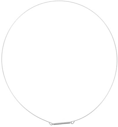 Waschmaschinen Türdichtungsring 31cm, Silber, Stahlklemmsatz | Frontlader Türdichtung, Sichere Befestigung, Stahlwirelement für Waschmaschinentür